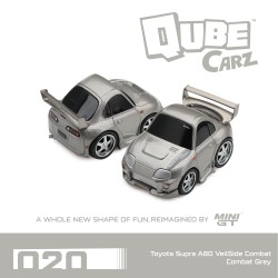 TOYOTA SUPRA MK4 (A80) VEILSIDE COMBAT GREY 1994 - MINI GT - Qube Carz