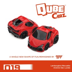 LAMBORGHINI REVUELTO ARANCIO DEC LUCIDO 2024 - MINI GT - Qube Carz