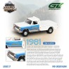 DODGE RAM W350 POWER RAM DUALLY FLATBED - GOODYEAR GLOSS WHITE 1981 -1:64 - Greenlight