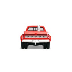 DODGE RAM D350 DUALLY - WITH EXHAUST + BUMPER WEIGHTS RED AND WHITE 1993 -1:64 - Greenlight