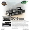 CHEVROLET SILVERADO 3500 DUALLY CRANE TRUCK BLACK 2016 -1:64 - Greenlight