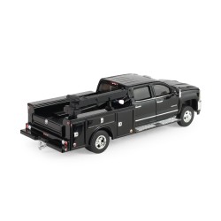 CHEVROLET SILVERADO 3500 DUALLY CRANE TRUCK BLACK 2016 -1:64 - Greenlight