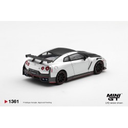 NISSAN GT-R R35 NISMO SILVER METALLIC 2024  -1:64 - Mini GT