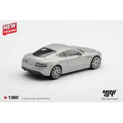 ASTON MARTIN DBS LIGHTNING SILVER 2008 -1:64 - Mini GT - blistr