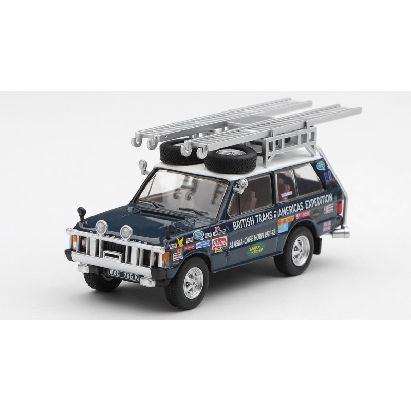 LAND ROVER RANGE ROVER BRITISH TRANS-AMERICAS EXP EDITION 1971  -1:64 - Mini GT