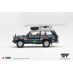 LAND ROVER RANGE ROVER BRITISH TRANS-AMERICAS EXP EDITION 1971  -1:64 - Mini GT