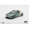 NISSAN GT-R R35 LB WORKS TYPE 1 WITH CUSTOM DUCKTAIL AUTO FINESSE 2025 - blistr  -1:64 - Mini GT