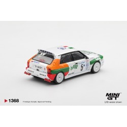LANCIA DELTA HF INTEGRALE EVOLUTION #5 ANDREA AGHINI RALLYE MONTE-CARLO 1993 - 1:64 - Mini GT -
