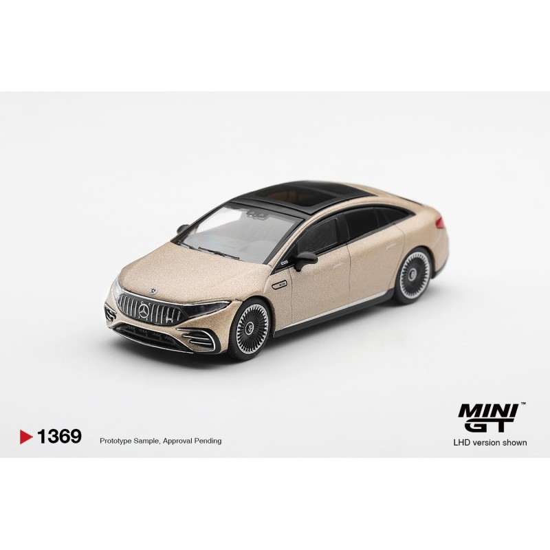 MERCEDES-BENZ EQS 53 SIGNATURE KALAHARI GOLD MAGNO 2025 - 1:64 - Mini GT