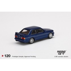 BMW M3 (E30) ALPINA B6 3.5S Alpina Blue - 1:64 - Mini GT