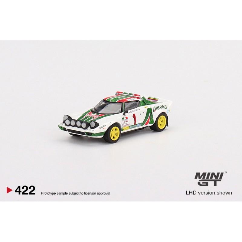 Lancia Stratos HF 1977 Rally MonteCarlo Winner nr.1 - 1:64 - Mini GT