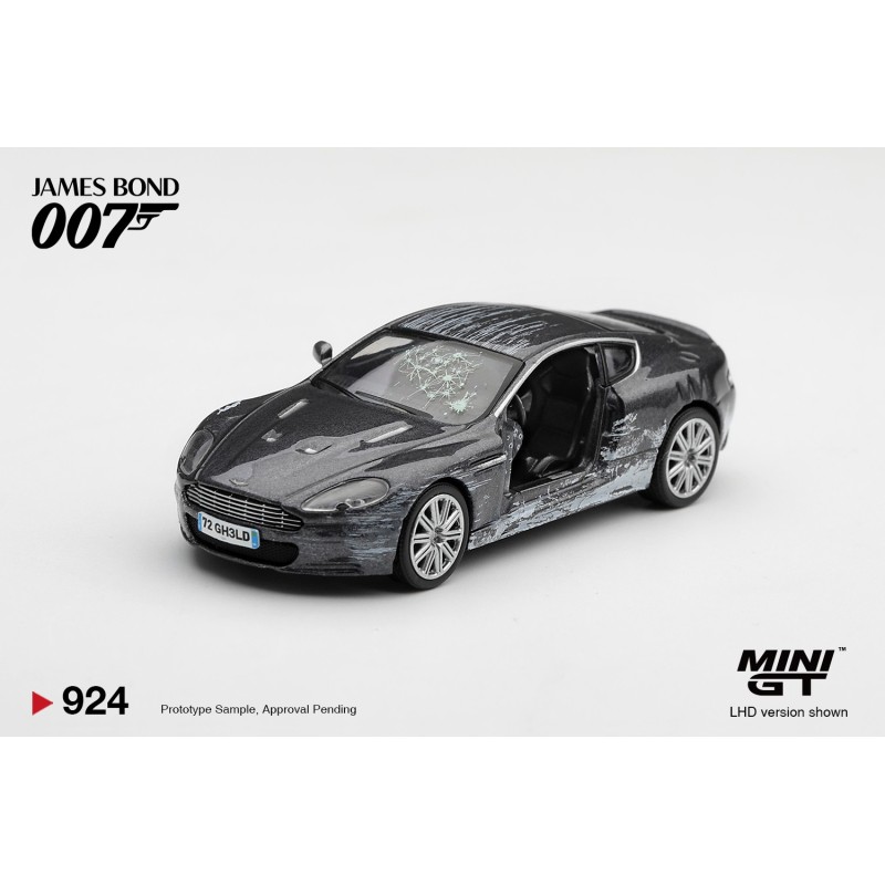 ASTON MARTIN BDS QUANTUM OF SOLACE 2008 ENGLISH - blistr -1:64 - Mini GT