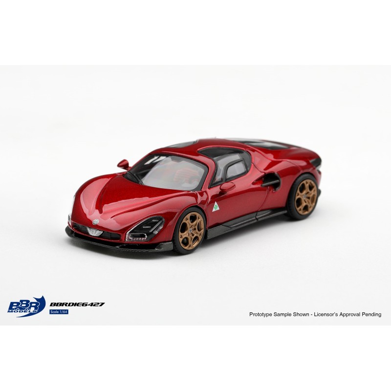 ALFA ROMEO 33 STRADALE ROSSO VILLA D'ESTE 2025 -1:64 - BBR