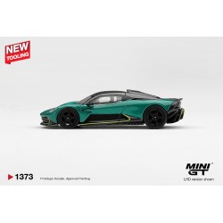 Mini GT ASTON MARTIN VALHALLA PODIUM GREEN 2025 1:64 Blister - MGT01373-BL