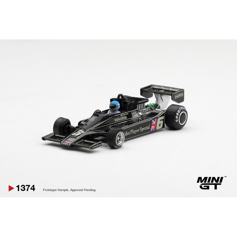 Mini GT LOTUS 78 nr.6 RONNIE PETERSON SOUTH AFRICAN GP WINNER 1978 1:64 - MGT01374