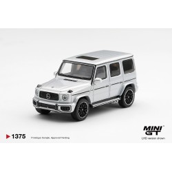 Mini GT MERCEDES-BENZ G63 SILVER METALLIC 2022 1:64 - MGT01375