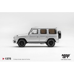 Mini GT MERCEDES-BENZ G63 SILVER METALLIC 2022 1:64 - MGT01375