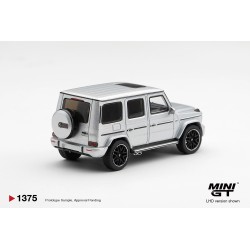 Mini GT MERCEDES-BENZ G63 SILVER METALLIC 2022 1:64 Blister - MGT01375-BL