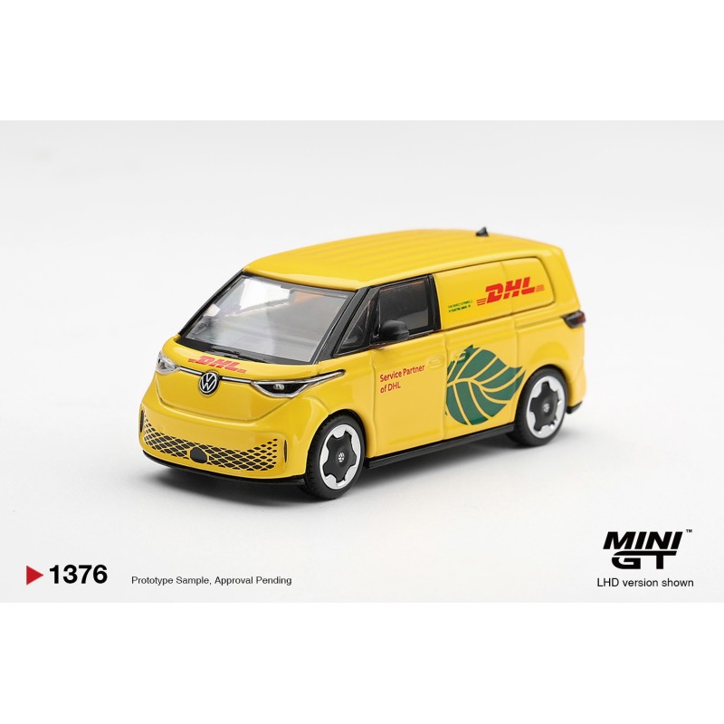 Mini GT VOLKSWAGEN ID BUZZ DHL ELECTRIC 2025 1:64 Blister - MGT01376-BL