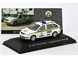 2001 Škoda Fabia I – Vojenská policie KFOR − CAL a MD 1:43, LIMITOVANÁ EDICE 50 ks