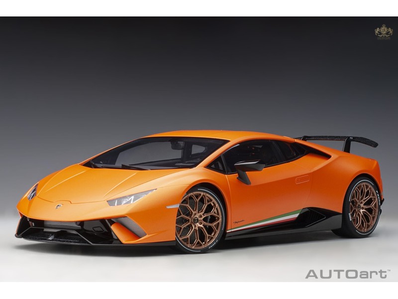 Lamborghini Huracán Performante 2017 1:12 (ARANCIO ANTHAEUS/MATT ORANGE) - AUTOart