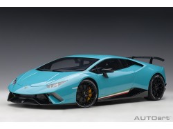 Lamborghini Huracán Performante 2017 1:12 (BLU GLAUCO/SOLID BLUE) - AUTOart