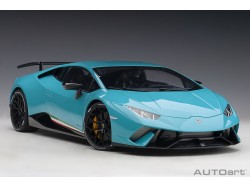 Lamborghini Huracán Performante 2017 1:12 (BLU GLAUCO/SOLID BLUE) - AUTOart