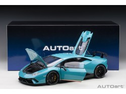 Lamborghini Huracán Performante 2017 1:12 (BLU GLAUCO/SOLID BLUE) - AUTOart