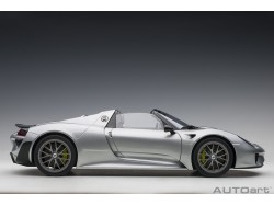 Porsche 918 Spyder 2013 1:12 (GT Silver Metallic) - AUTOart