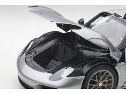 Porsche 918 Spyder 2013 1:12 (GT Silver Metallic) - AUTOart