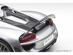 Porsche 918 Spyder 2013 1:12 (GT Silver Metallic) - AUTOart