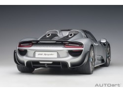 Porsche 918 Spyder 2013 1:12 (GT Silver Metallic) - AUTOart