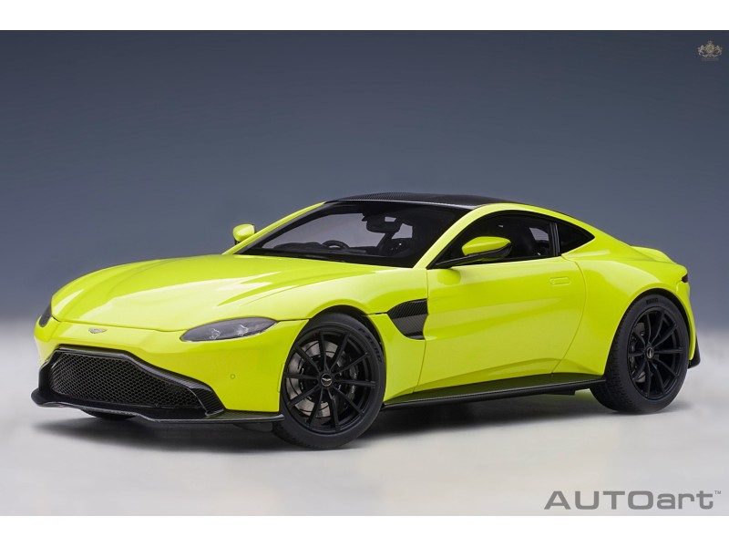 Aston Martin Vantage 2019 1:18 (Lime Essence) - AUTOart