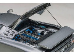 Bugatti EB 110 SS 1992 1:18 (Grigio Metallizzato) - AUTOart