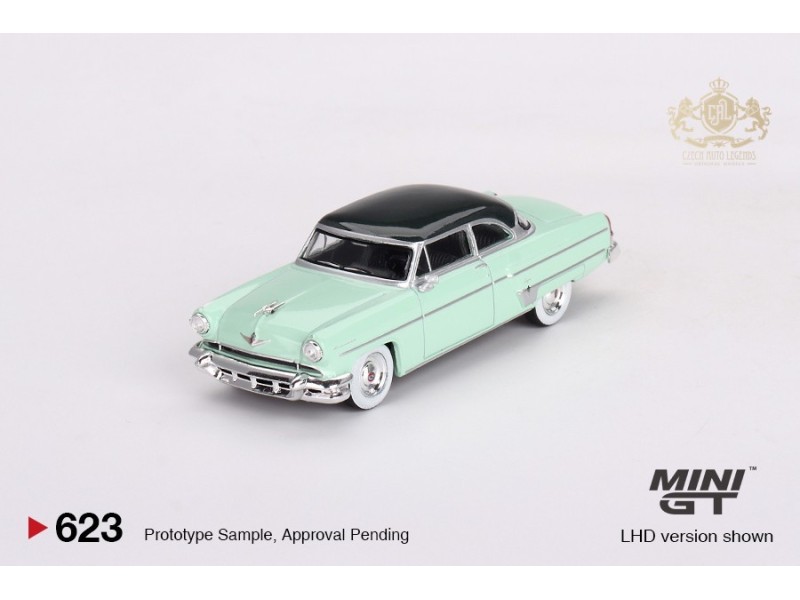 LINCOLN CAPRI PARKLANE GREEN 1954 - 1:64 - Mini GT
