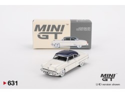 Mini GT -  LINCOLN CAPRI 1954 - bílá -1:64