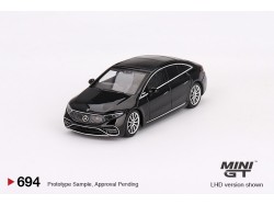 Mini GT - MERCEDES-BENZ EQS 580 4MATIC BLACK 2023. - 1:64