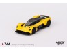 Mini GT -  ASTON MARTIN VALKYRIE  YELLOW 2023 - 1:64