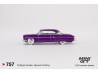 LINCOLN CAPRI HOT ROD PURPLE METALLIC 1954 - 1:64 - Mini GT