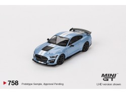 Mini GT -  FORD MUSTANG SHELBY GT500 HERITAGE EDITION  2022 - světle