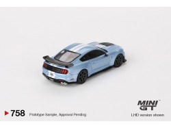 Mini GT -  FORD MUSTANG SHELBY GT500 HERITAGE EDITION  2022 - světle