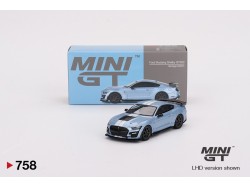 Mini GT -  FORD MUSTANG SHELBY GT500 HERITAGE EDITION BRITTANY BLUE 20