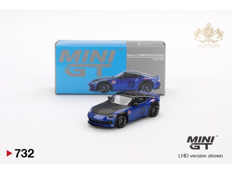 Mini GT - NISSAN Z400 LB NATION WORKS BLUE 2024 - 1:64