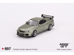 Mini GT -  NISSAN SKYLINE GT-R (R34) TOMMYKAIRA R-Z MILLENIUM JADE