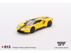 Mini GT -  FORD GT TRIPLE YELLOW 2017 - 1:64