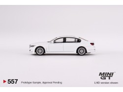 Mini GT - ALPINA B7 XDRIVE ALPINA 2023 - bílá - 1:64