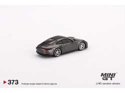 Mini GT - Porsche 911 (992) GT3 Touring Black grey met. - 1:64