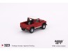 Mini GT - LAND ROVER DEFENDER 90 PICKUP - červená - 2009 - 1:64