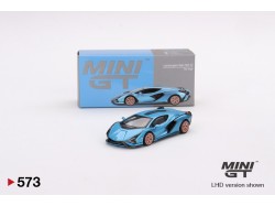 Mini GT - Lamborghini Sian FKP 37 - ligh blue met - 1:64