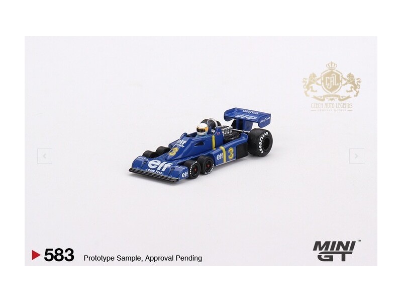 Mini GT -Tyrrell P34 n.3 - Jody Scheckter - 1:64